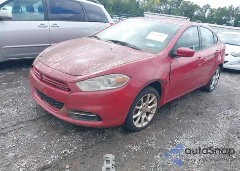 2013 Dodge Dart Sxt из США, поврежденный, VIN 1C3CDFBA1DD183681